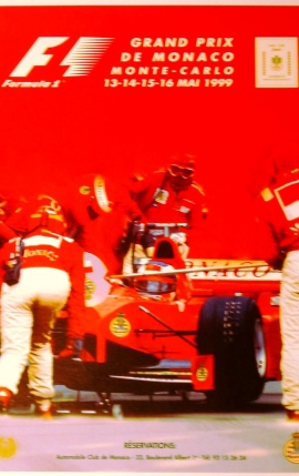 F1 GRAND PRIX DE MONACO 13-14-15-16 MAI 1999