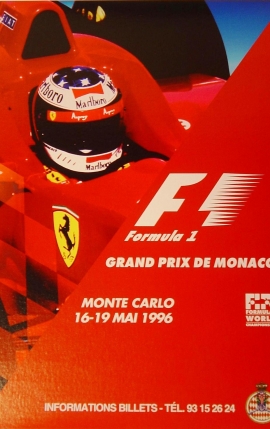 F1 GRAND PRIX DE MONACO 16-19 MAI 1996
