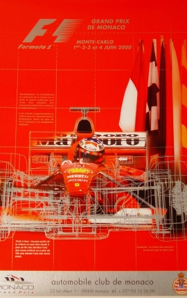 F1 GRAND PRIX DE MONACO 1er-2-3 et 4 JUIN 2000